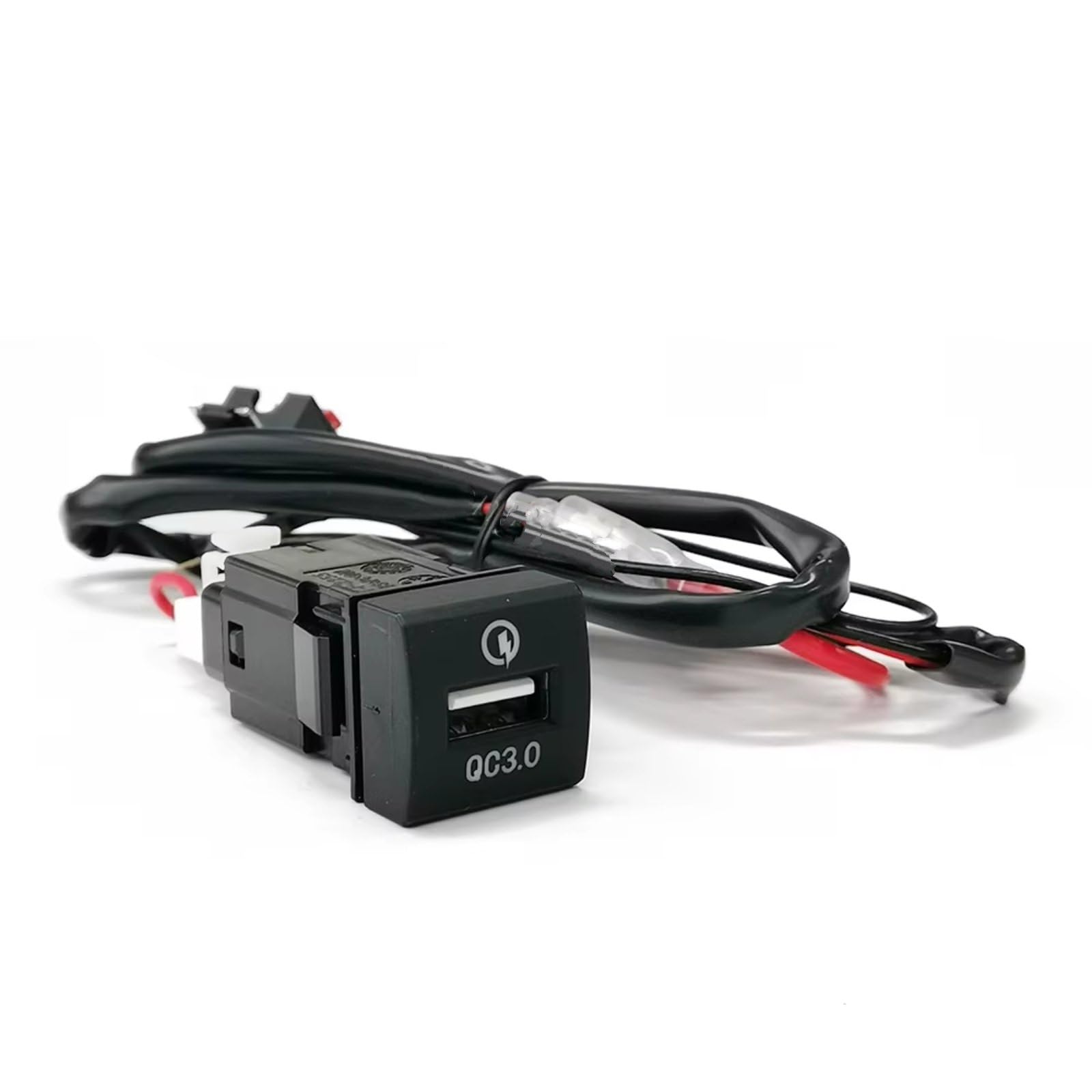 Consola USB Compatible Con Toyota Para Camry 2019 2020 2021 Coche Para Cargador Carga Rápida QC3.0 Botón Adaptador Carga Teléfono Automático Puerto USB Coche