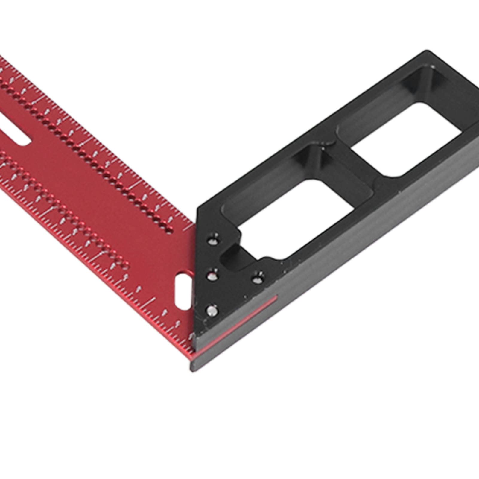 FTVOGUE Kwadratowa Linijka Pomiarowa ze Stopu Aluminium Kwadratowa do