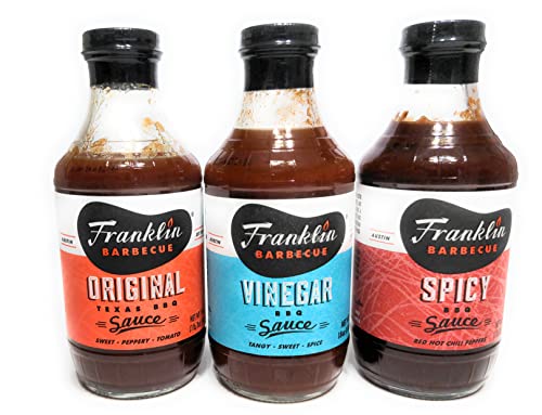 Franklin Barbecue Sauce 3-Pack