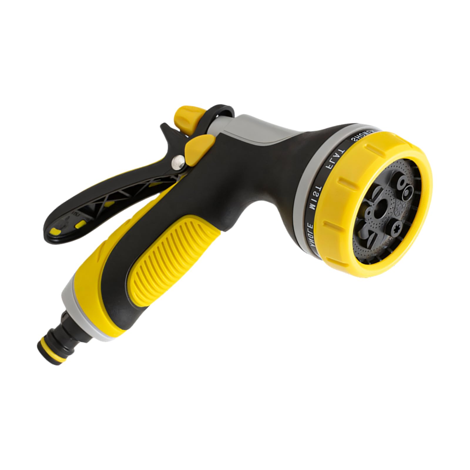 LUCKGONI 10 In 1 Garden Hose Nozzle Sprayer 10 Pattern High Pressure Thumb Control Washer for Watering Car Pet Washing
