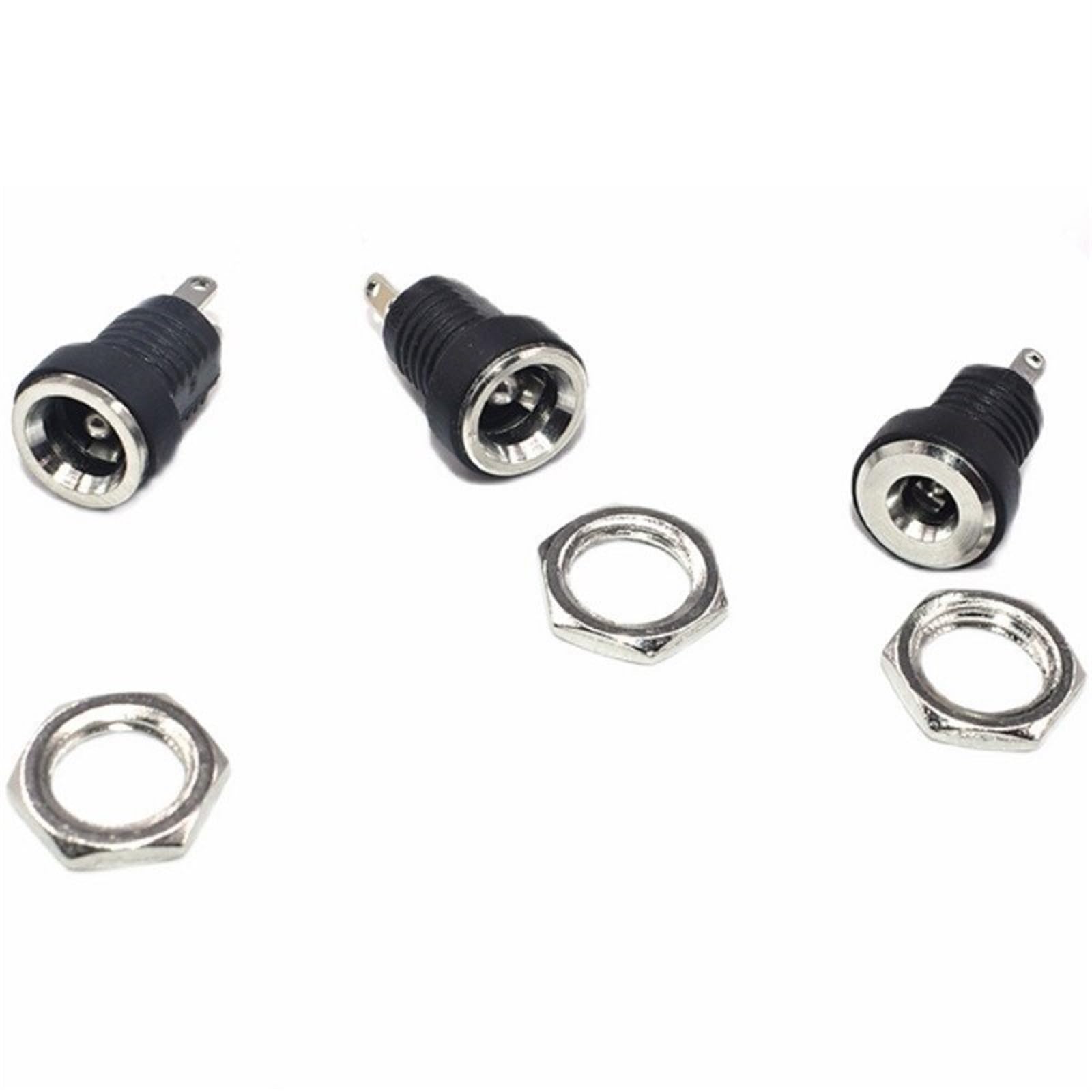 10 Prese Jack Alimentazione DC 5,5x2,1mm Con Spine - Impermeabili - Foto 5