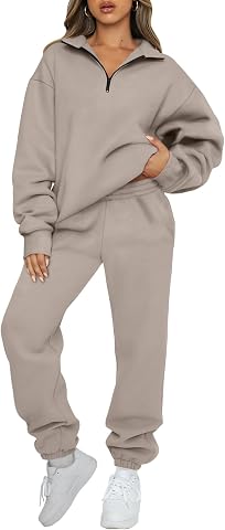 AUTOMET Women's Sweatsuits 2 Piece Outfits Lounge Sets