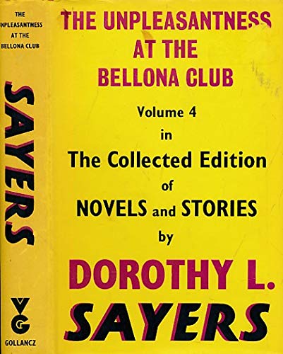 The unpleasantness at the Bellona Club (The Col... 0575003553 Book Cover