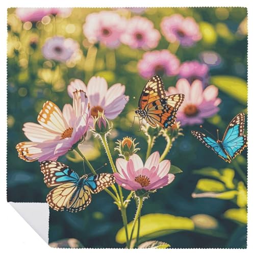 Servilletas de tela Butterflies and Blooms 2 unidades miniatura 6