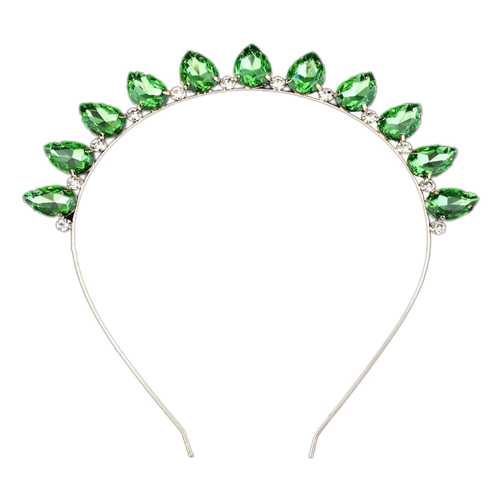 Cerchietto per capelli da donna, con fiore vintage, con cristalli, per capelli, 15-5