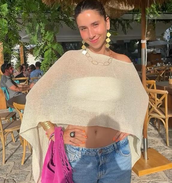 Women Summer Irregular Knitted Cover-ups See-through Solid Loose Pullover Summer Beach Tops4