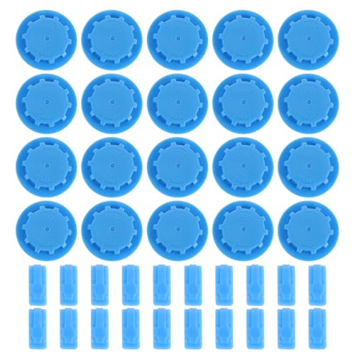 TOYANDONA 20 Juegos Válvula de Aire para Bolsas de Compresión al Vacío Cierre Rápido y Clip de Silicona para Organización Fácil en Ropa y Ropa de Cama en Almacenamiento Doméstico