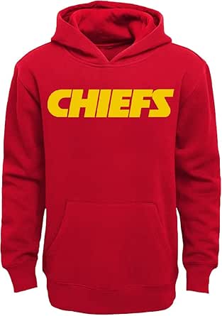 NFL Youth 8-20 Team Color Workmark Fleece Sweatshirt Hoodie