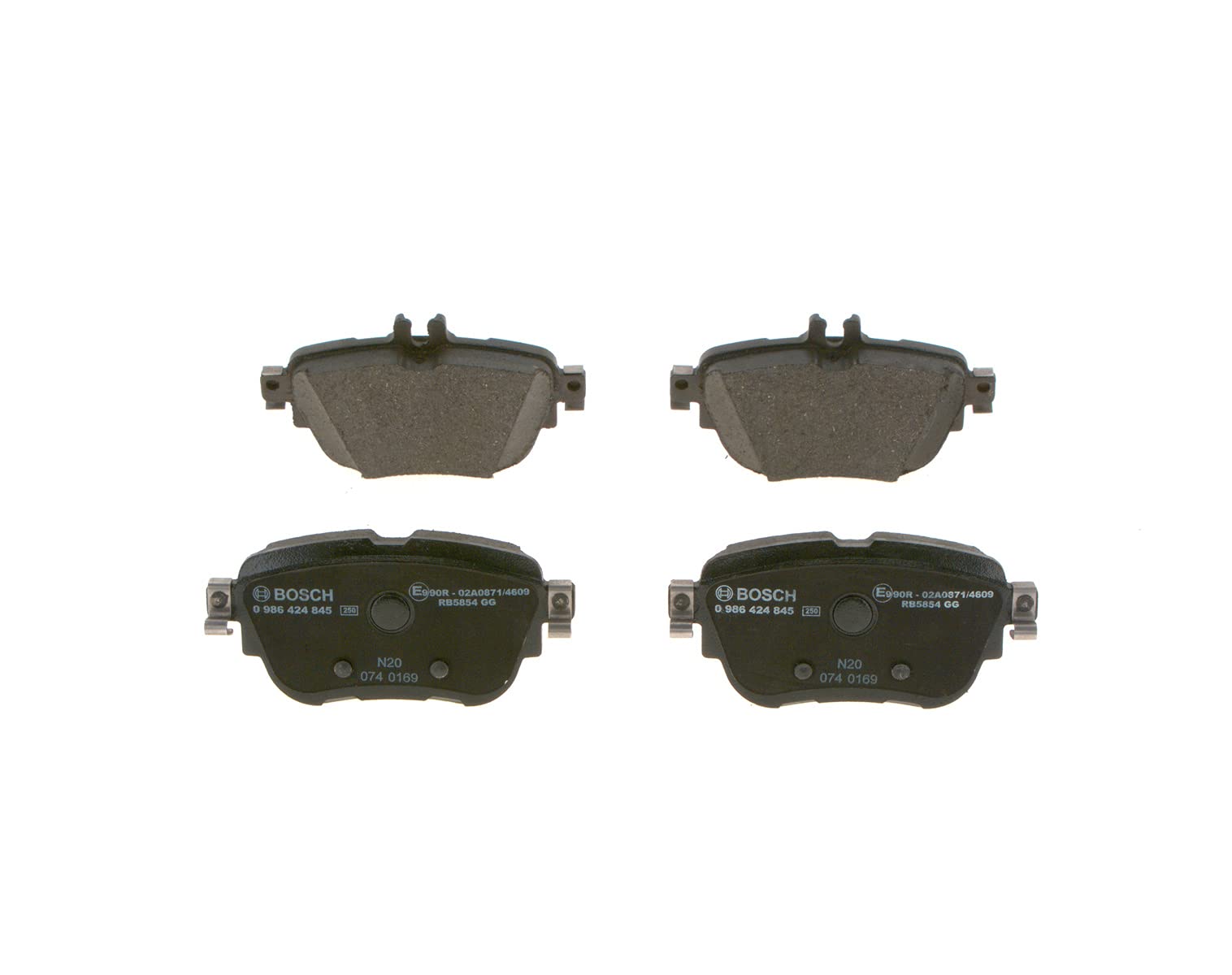 Bosch Fren Balatası Arka [Mercedes E Serisi (W213) E180, E200, E250, E300, E200 D, E220 D 16] 986424845 BP2435