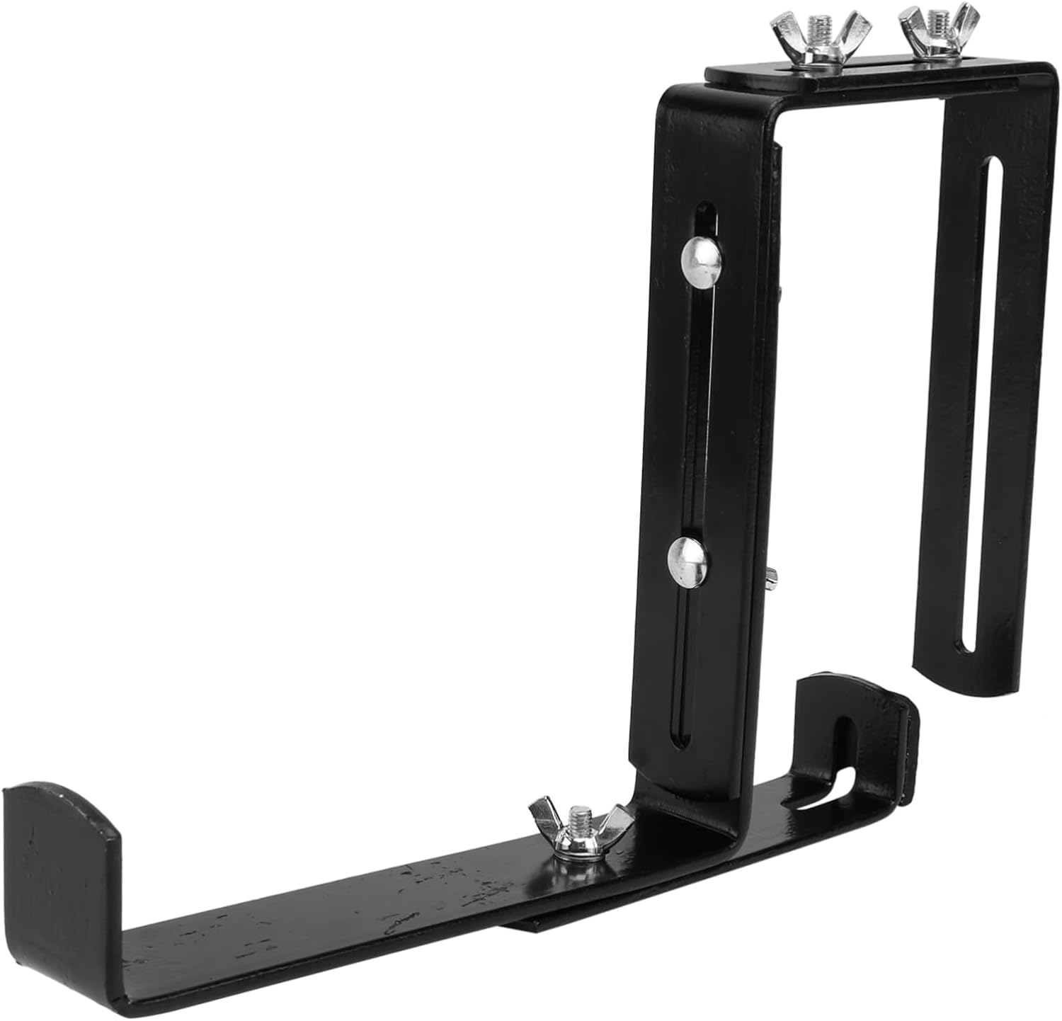 balacoo Adjustable Rack for Hanging Baskets Wall Hanging Flowerpot Shelf Easy to Install Plant Hangers Outdoor Suitable for Window Sills