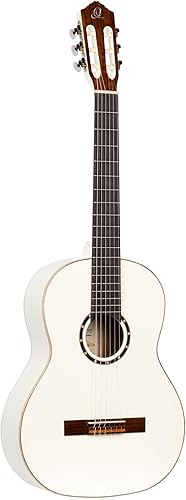 Miniatura 155 de Serie Familiar Guitarra Clásica de Nylon Tamaño 1/4 con Bolsa Tapa de cedro - Natural - Satén