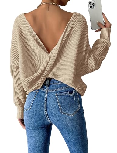 DELADA デラダ OPEN BACK JUMPER SWEATER 517TMjWL36L.jpg