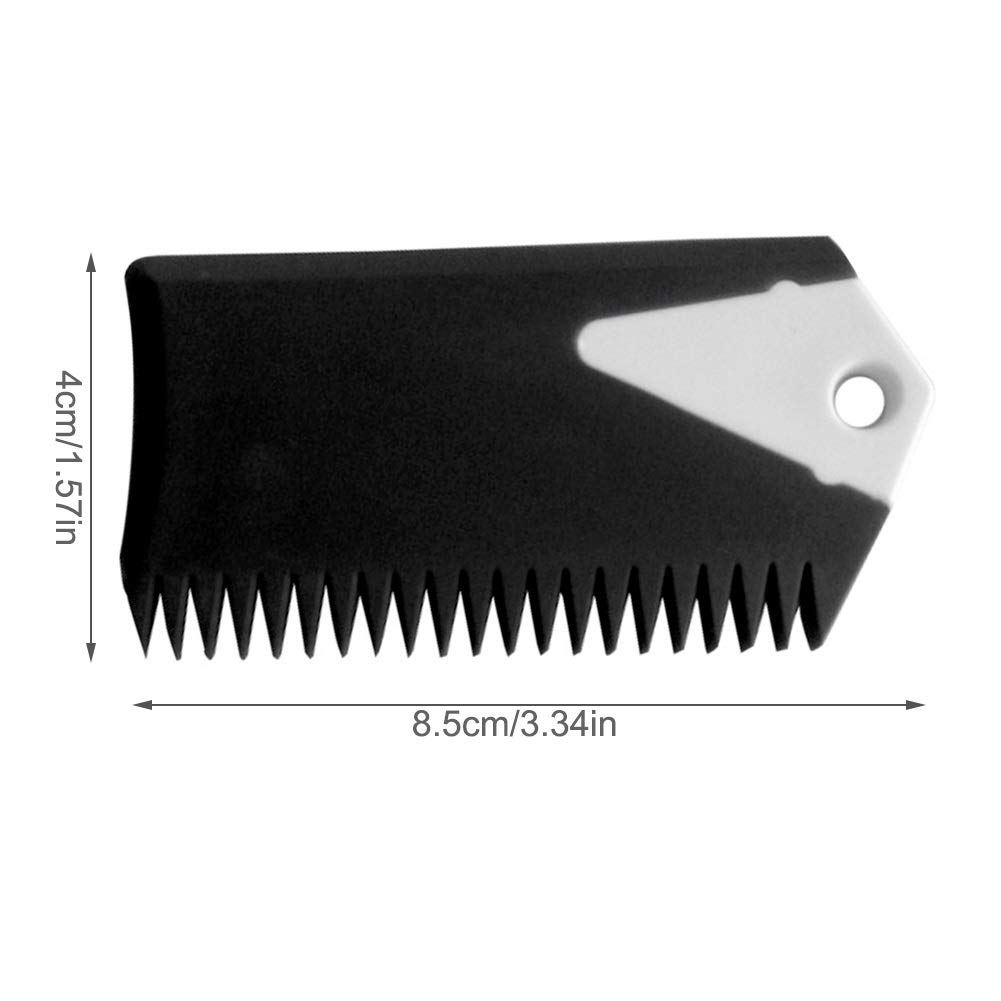 Surfbrett Leine Surfbrett Wachs-Kamm mit Key Surfboard Wax Comb Reinigung Remover Skimboard Surfen Zubehör Surfbrettwachs