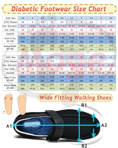 Mens Lightweight Shoes Walking Extra Wide Fit Trainers Men's Orthopaedic Slip-On High Arch Support Toe Box Breathable2