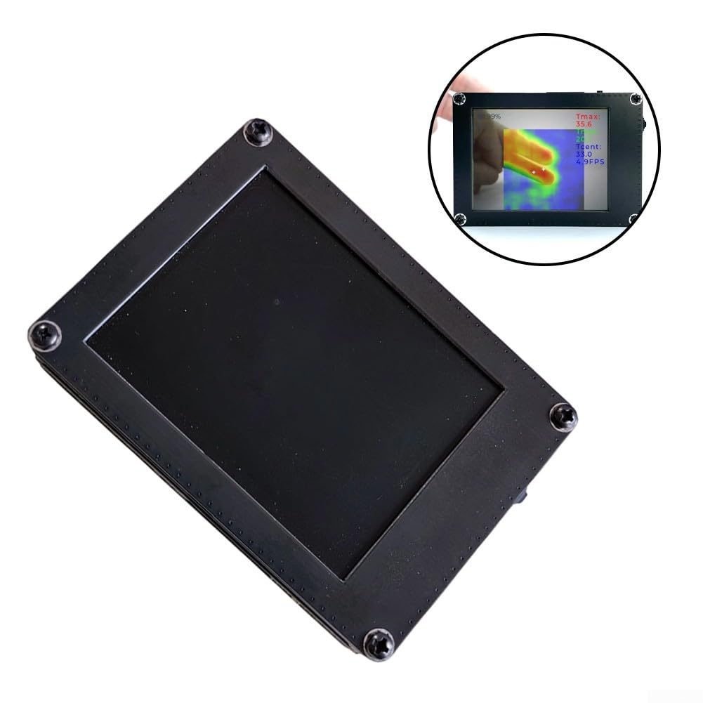 TICAM1 Dual-Lens Wärmebildkamera Mit 32X32 Sensor & 200MP Sichtkamera, WiFi Fusion-Modus, 5 Farbpaletten, LED-Licht, -20 Bis 1000°C Messbereich, 2,4 Zoll Display Für Industrie & Heizung
