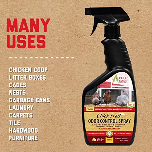 Coop Care Chick Fresh Odor Control Spray for Backyard Chickens