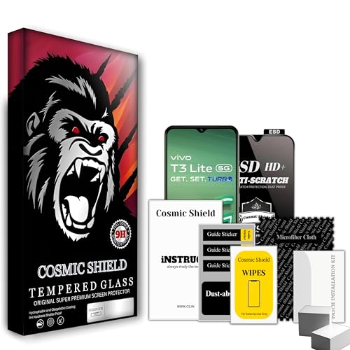 Image of Military-Grade Gorilla Tempered Glass Screen Protector (VIVO T3 LITE 5G)
