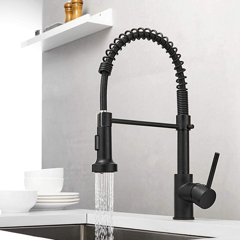 Robinet de cuisine eau chaude et froide pour évier moderne et nettoyage facile