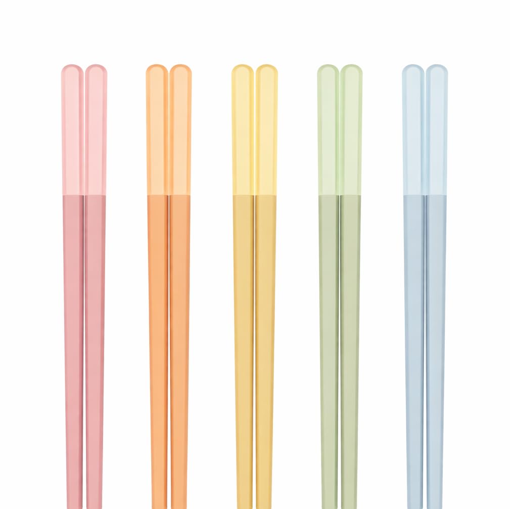Modern Chopsticks - Ice Fog Multi Color, 5 Pairs -11