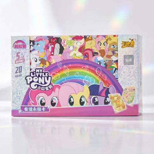 KAYOU My Little Pony Friendship Eternal Cards Vol 3 Rainbow Booster Original Box 12 Pack 100 Pcs 10 Rarity Official Edition [CN]