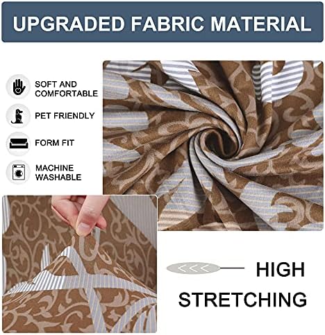Sourcingmap Household Polyester Loveseat Cover Sofa Cover Chair Cover Slipcover Small