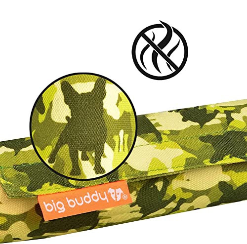 big buddy® Futterdummy für Hunde | Apportierbeutel, Futterbeutel, Hundetraining, Agility Training, Hundeerziehung, Dummy für leckerlies - extrem strapazierfähig (Bulli Grün)
