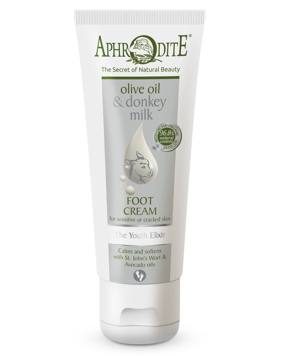 Amazon.com : APHRODITE Olive Oil & Donkey Milk Foot Cream with