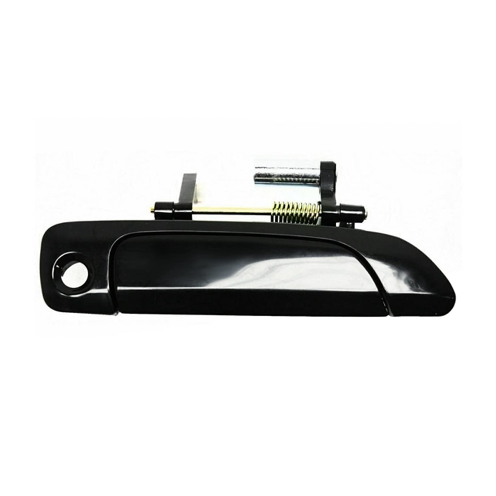 Lsdsaaza Front Right Sliding Exterior Handle Left Front Exterior Outside Door Handles Black Lh For Civic Sedan 2001-2005(Front Right)