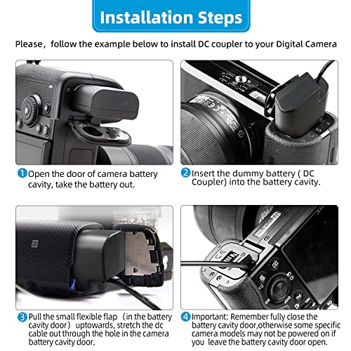 DMW-DCC16 adaptador corriente para grabar video en casa con Panasonic Lumix DC-S1 DC-S1R 4