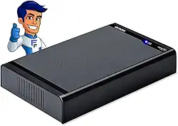 Case Hd Externo Sata 3.5 Usb 3.0 C/Indicador Led Pc Desktop