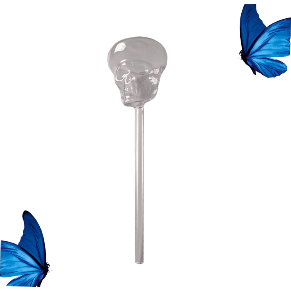 Abaodam 3 Pièces arrosage Automatique en Verre jardinières à arrosage Automatique Usine soi - Jardinière crâne - Décoration Plantes dispositifs d'arrosage des Plantes s'arroser
