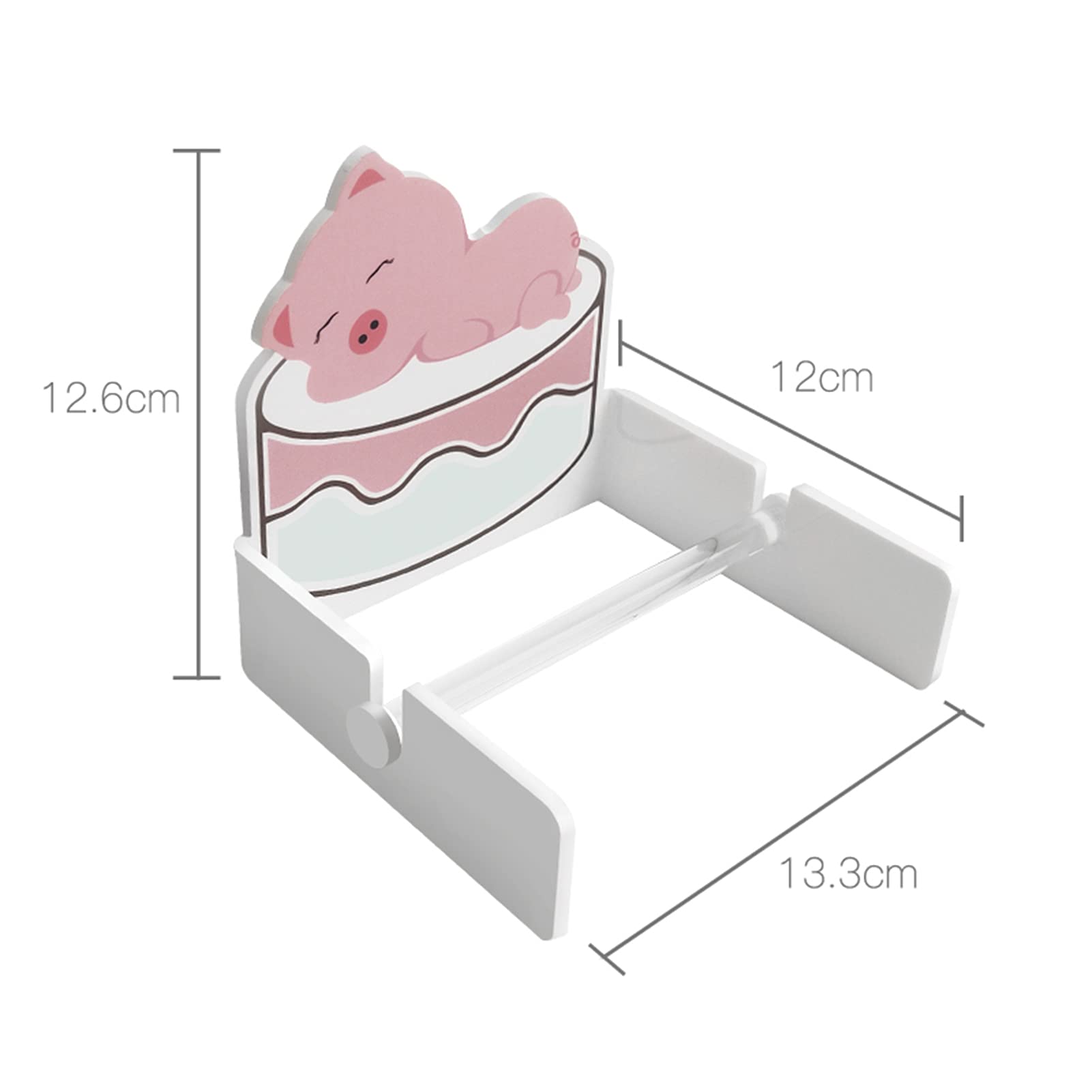 LIU Dibujos Animados, Dispensador De Toallas Desechables De Pared Autoadhesiva Acrílica para El Hogar, para La Habitación De Los Niños