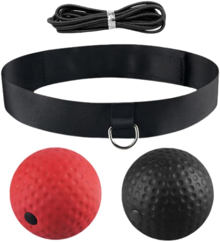 Image of Fitcozi Reflex Training Ball Kit with Carrying Case, Punching Speed Equipment for Hand-Eye Coordination