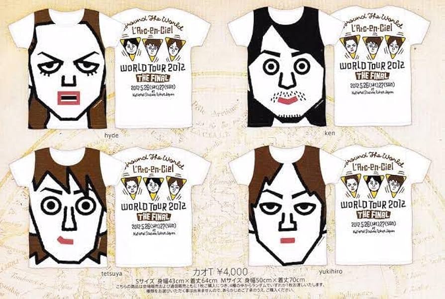 Amazon.co.jp: L'Arc-en-Ciel ゴールデンエッグス コラボ T