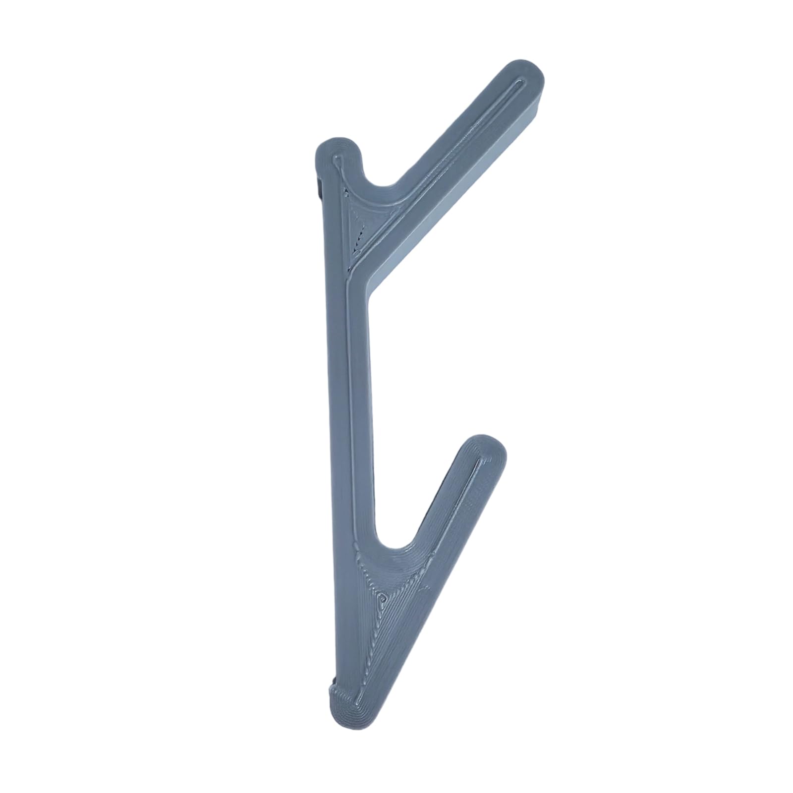 Msioytog Gray Space Saving Closet Hangers For Jackets Scarves And Belts For Small Apartments Dorms Bathroom Hook
