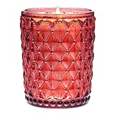 M&SENSE Candela Profumata 470g Rosa Oscura & Ambra con...