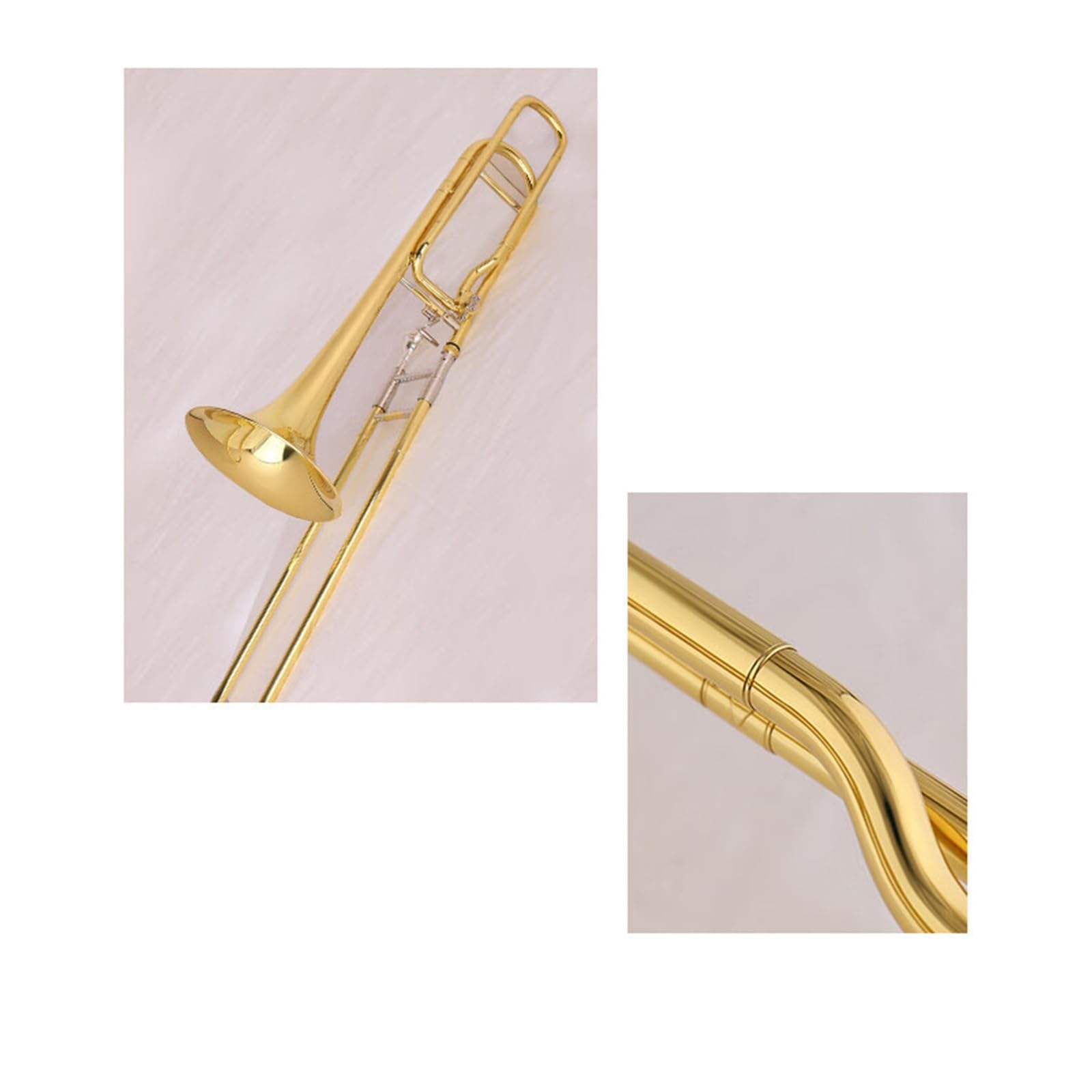 Puzon Puzon tenorowy B dur Instrument profesjonalny do występów