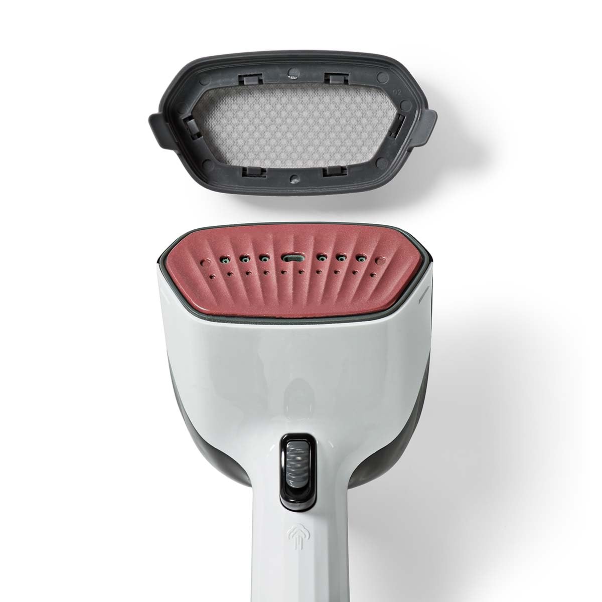 Nedis Bügeleisen - 1400 W - Edelstahl - 0.32 l, Schwarz