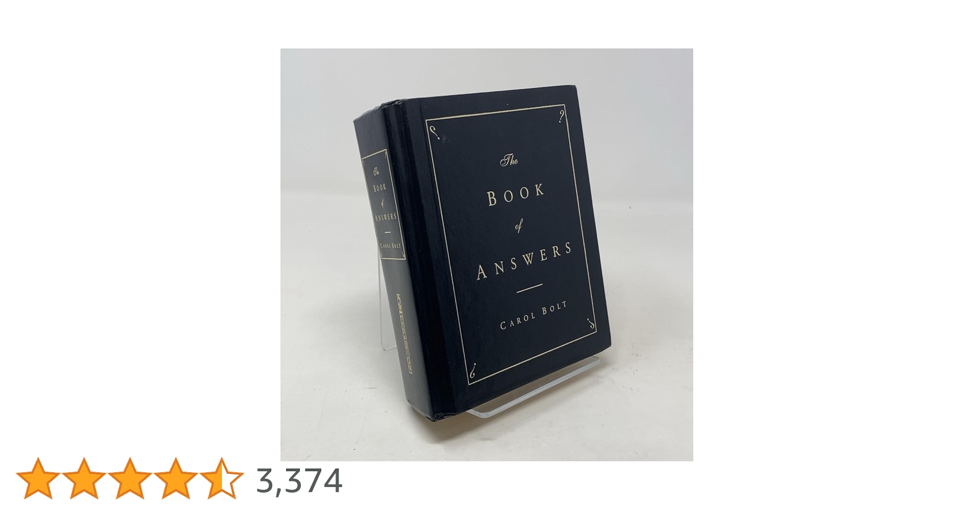 Book of Answers : Bolt, Carol: Amazon.ca: Books