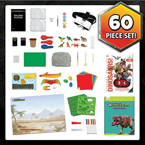 Professor Maxwell's VR Dinosaurs - Virtual Reality Kids Science Kit, Book and Interactive STEM Learning Activity Set (Full Version - Includes Goggles) 2 517TRTAKgmL. AC