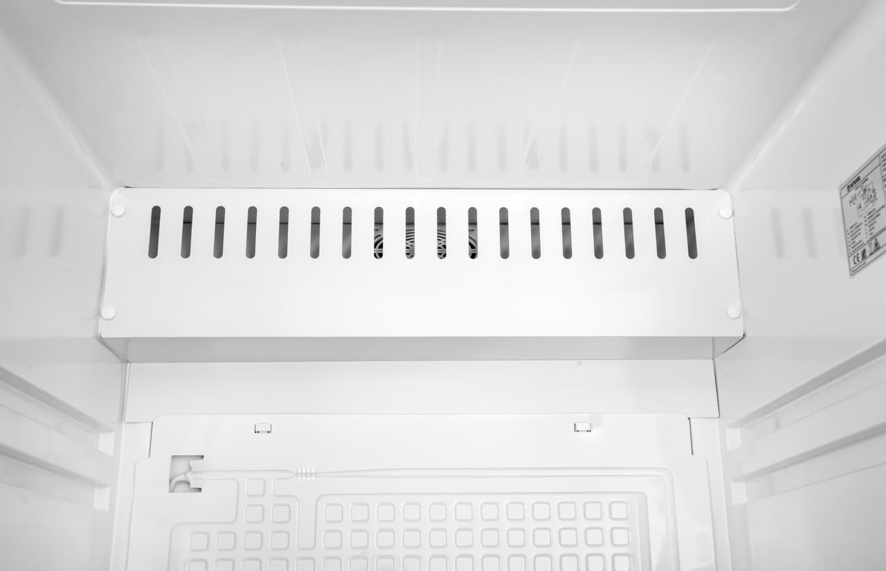 GastroHero Frigorifero Eco 600, 562 litri, bianco, frigorifero commerciale con raffreddamento ad aria, da 0 a +8 °C, sbrinamento automatico, termostato digitale, richiudibile, R600a