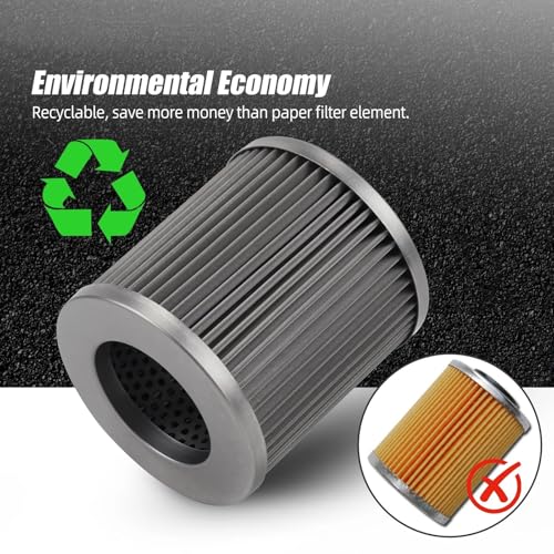 Filtro de aceite de acero para motor BMW N54 y N55 4