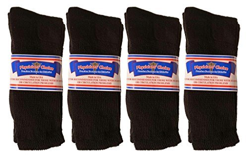 Physician's Choice Diabetic Crew Socks - 12 Pair 9-11 Black by PhysiciansChoiceDiabeticSocks