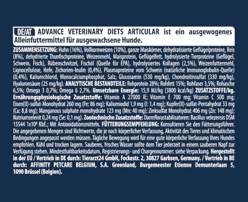 ADVANCE Articular Care Trockenfutter Hund, 1-er Pack (1 x 12 kg)