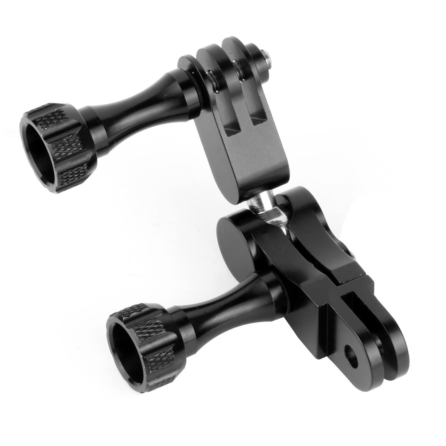 360 Degree Aluminum Ball Joint Swivel Buckle Arm Mount Extension for GoPro Hero 13 12 11 10 9 8 7 6 5 MAX/for DJI Osmo 360 Action 5 Pro 4 3/for Insta360 X5 X4 X3 X2 X Ace Pro 2 Action Cameras