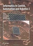  Informatics in Control, Automation and Robotics I (English Edition)