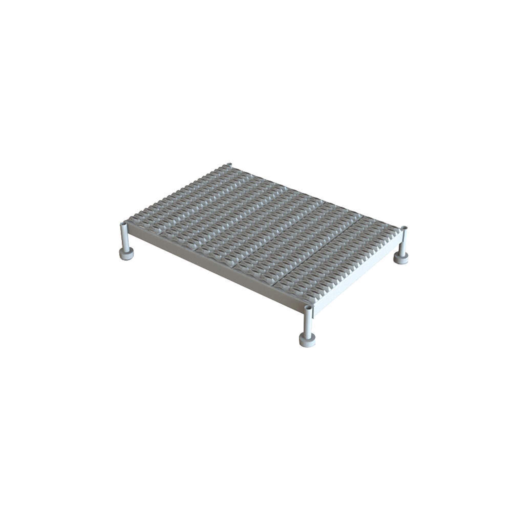 Tri Arc 24-Inch x 36-Inch / 9-inch to 14-Inch / Gray Step Ladders