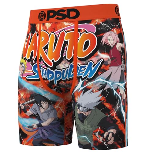 PSD Men's Naruto Squad Boxer Briefs, Multi, XXL2