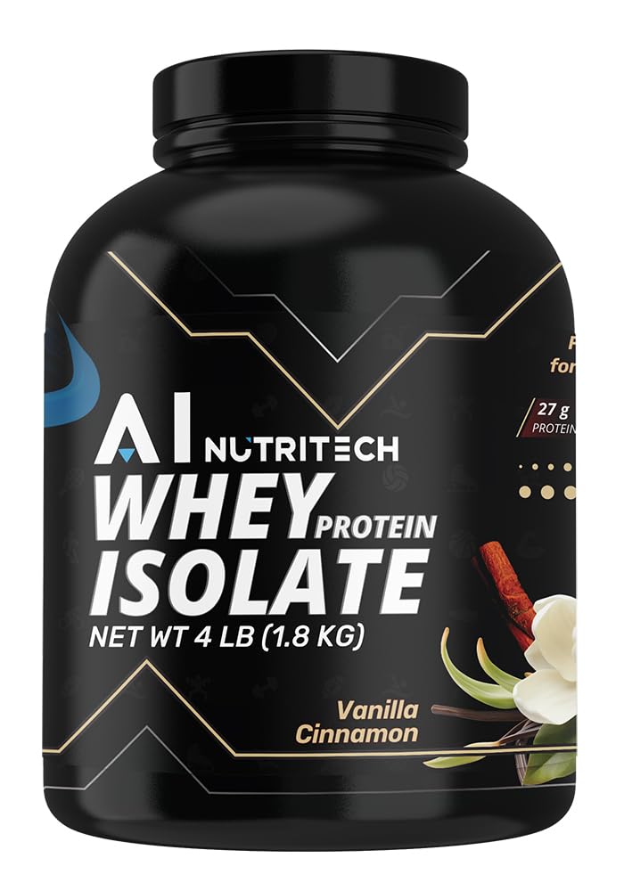 Whey protein Isolate 4LB,Vanilla cinnamon