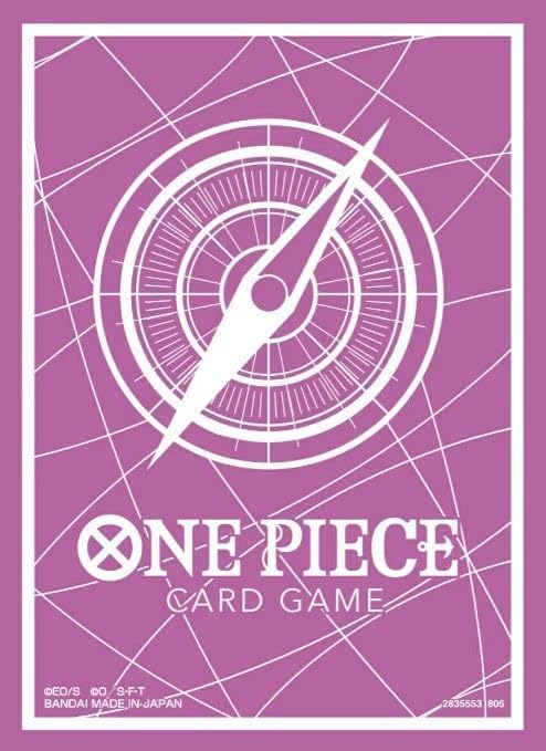 Bandai One Piece Card Game Sleeves Vol.13 Standard Purple